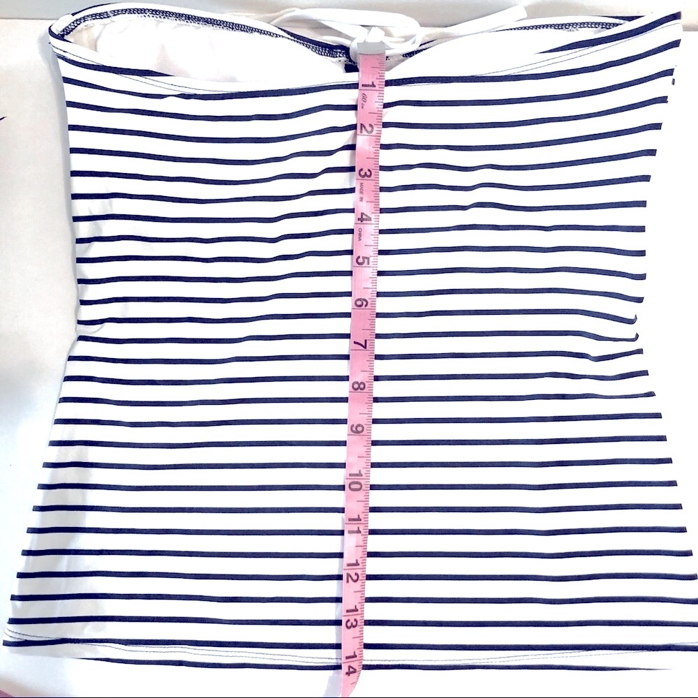 SPERRY Tankini Nautical Blue White Bikini Set - Picture 12 of 14